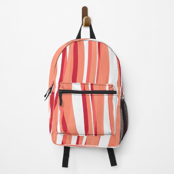 Artikelvorschau, Abstract Waves Stripes Pattern #1 Coral Tones entworfen und verkauft von bubblyshades.