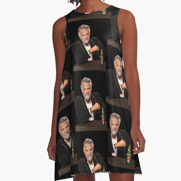 Dos Equis Man - The Most Interesting Man In The World Meme A-Line Dress