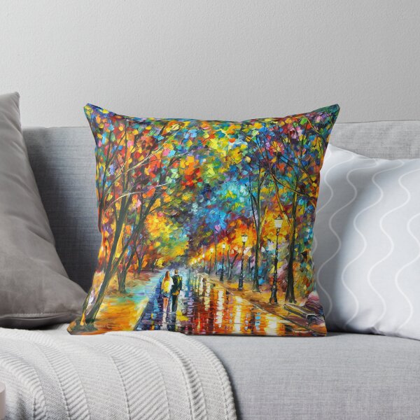 WHEN THE DREMS CAME TRUE - Leonid Afremov Throw Pillow
