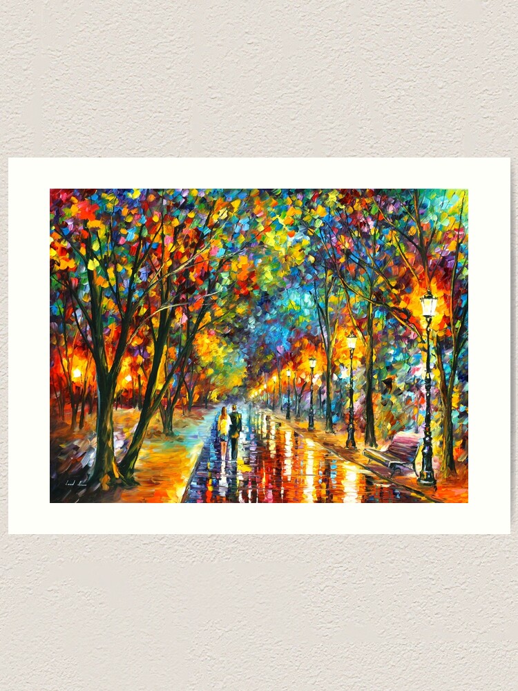 Alternate view of WHEN THE DREMS CAME TRUE - Leonid Afremov Art Print