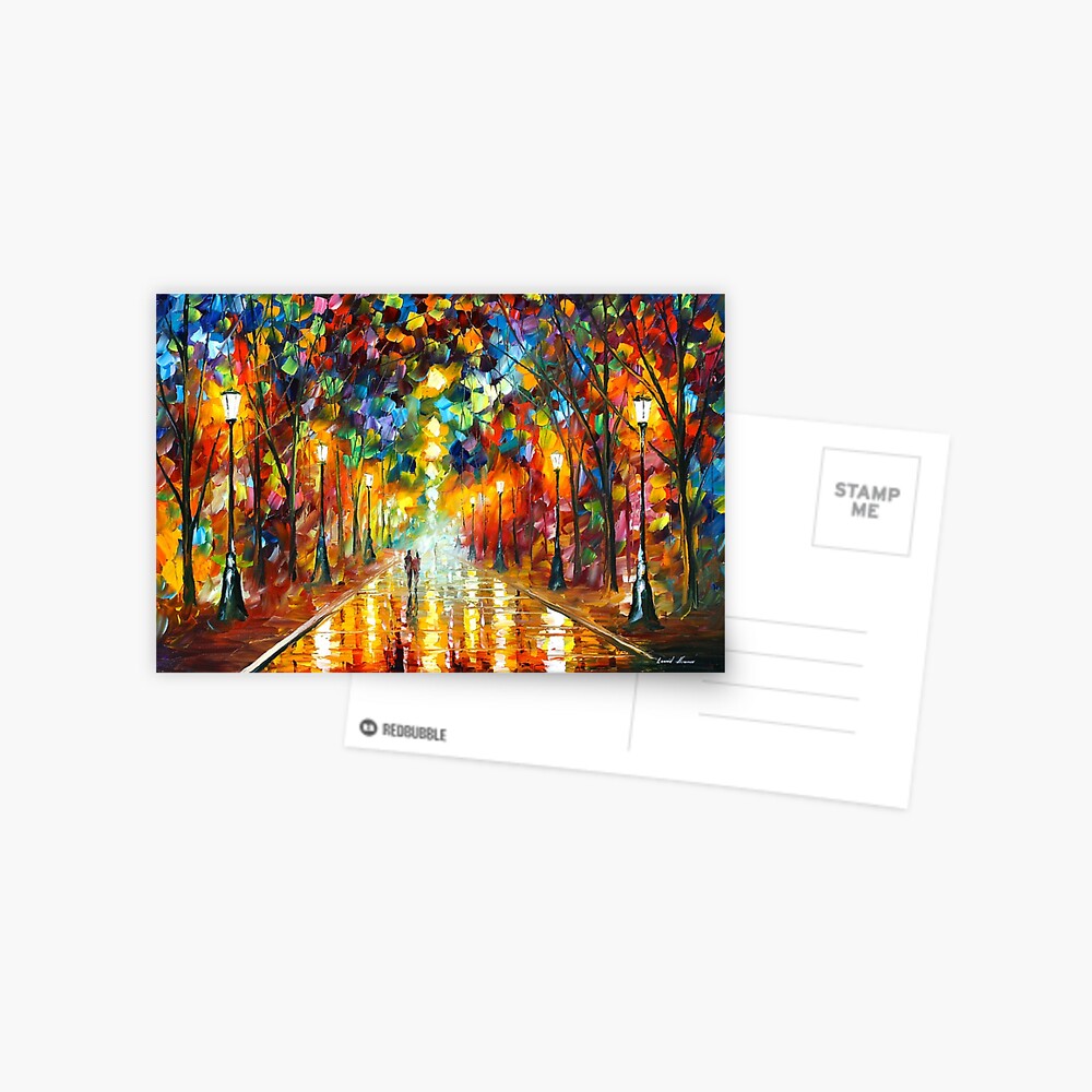 FAREWELL TO ANGER - Leonid Afremov Postcard