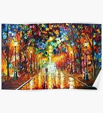Abschied von Zorn - Leonid Afremov Poster