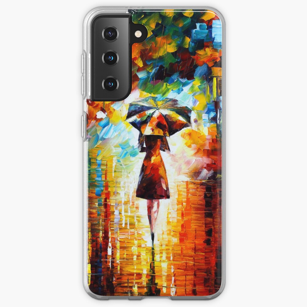 rain princess - Leonid Afremov Case & Skin for Samsung Galaxy