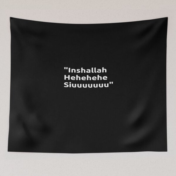 Item preview, Inshallah Hehehehe Siuuu : Cristiano Ronaldo designed and sold by hamzab7.