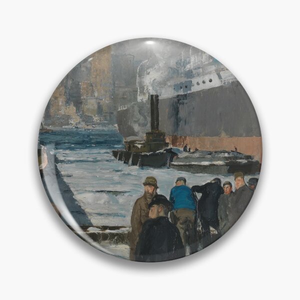 Item preview, George Bellows, Men of the Docks (1912) designed and sold by Artsy-sideofyou.