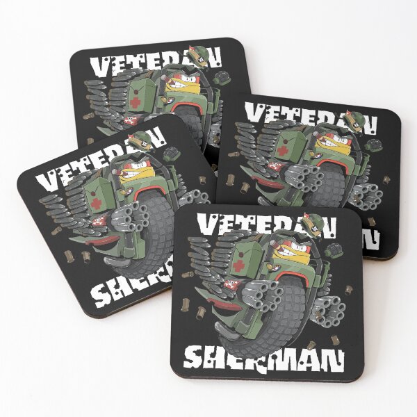 Item preview, Veteran Sherman WHITE text variant designed and sold by michmasharts.