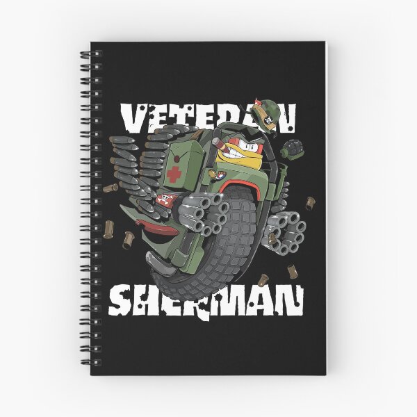 Item preview, Veteran Sherman WHITE text variant designed and sold by michmasharts.