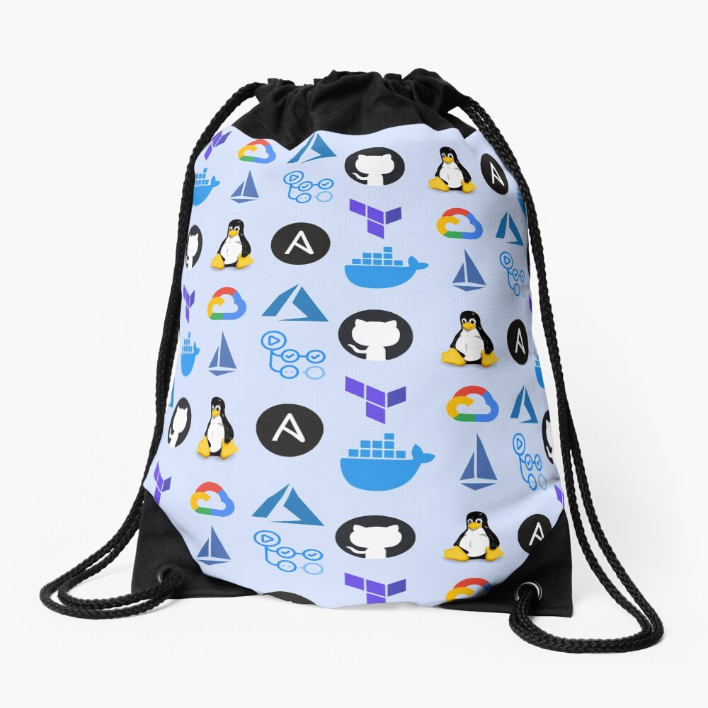 Item preview, Drawstring Bag designed and sold by DevGoodies.