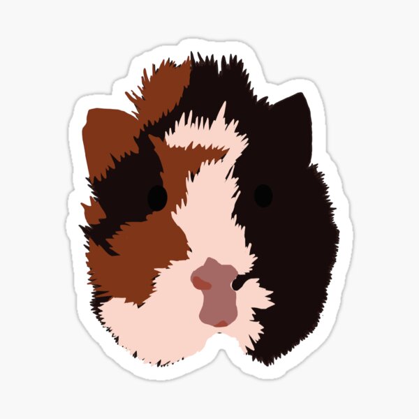 S'mores (Guinea Pig) Sticker