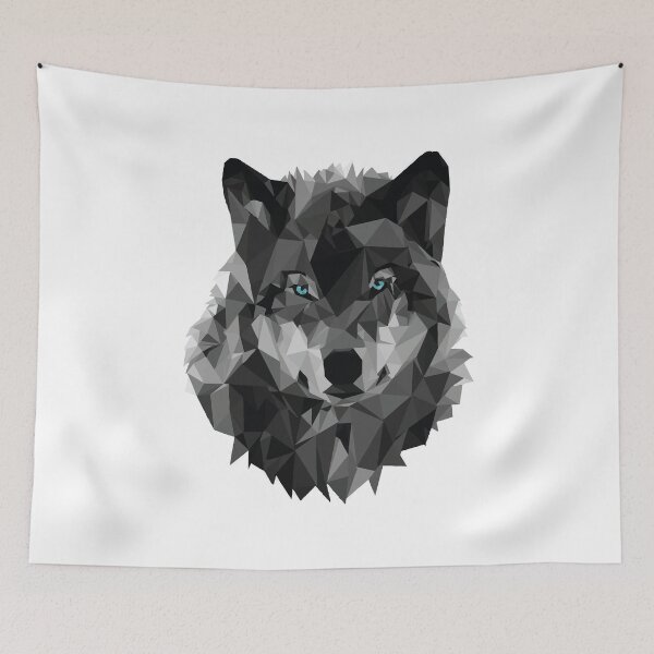 Item preview, Geometric Wolf designed and sold by Creativenetic.