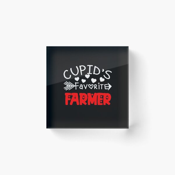 Item preview, Valentines Day Gift Fot Famer: Cupid's Favorite Farmer designed and sold by AMINE  ★★★★★.