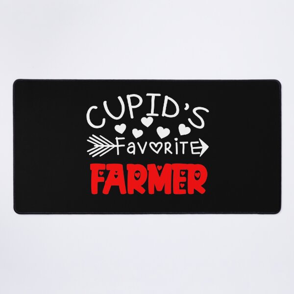 Item preview, Valentines Day Gift Fot Famer: Cupid's Favorite Farmer designed and sold by AMINE ★★★★★.