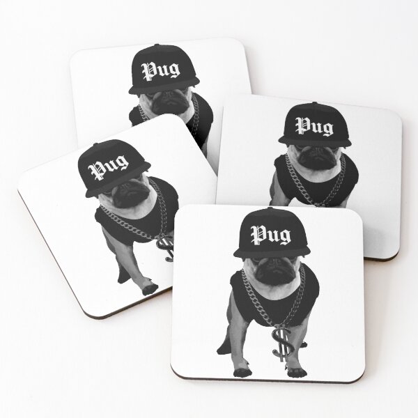 Item preview, PUG RAPPER designed and sold by Youmytype.