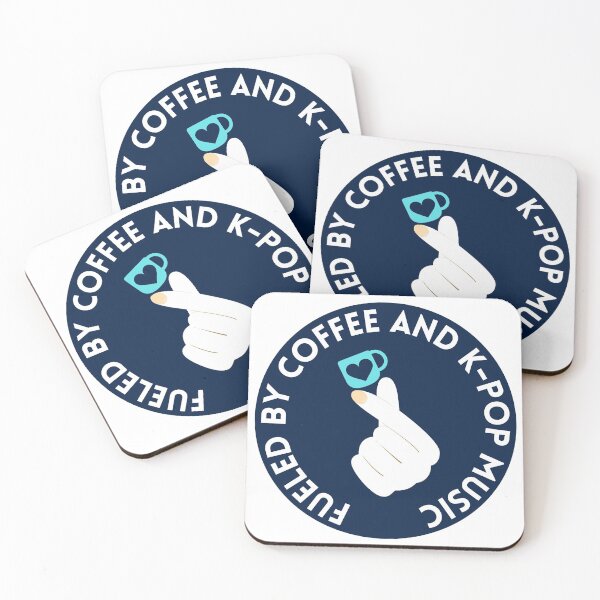 Item preview, Fueled By Coffee And K-pop Music designed and sold by hanyj732.