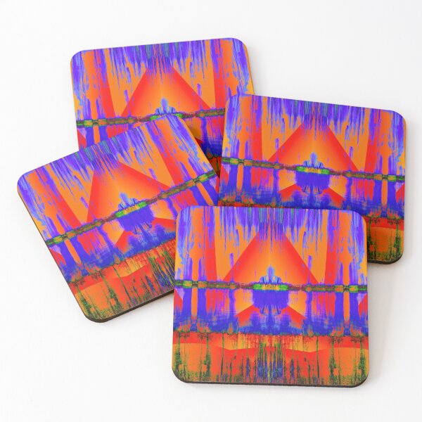 Item preview, Alien World Abstract Expressionist art decor for Gamer designed and sold by EdwardMonet.
