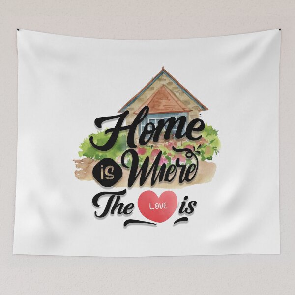 Item preview, Home is where the love is designed and sold by Difonza.