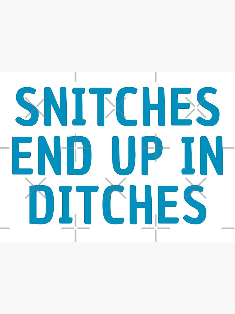 "Snitches end up in ditches Paul Bettany Vision" Art Print by
