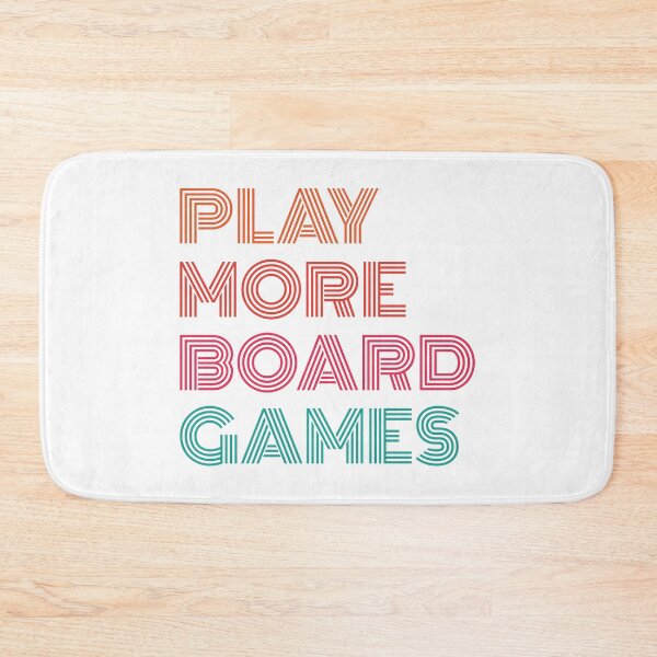 Item preview, Play More Board Games designed and sold by DiceintheDark.
