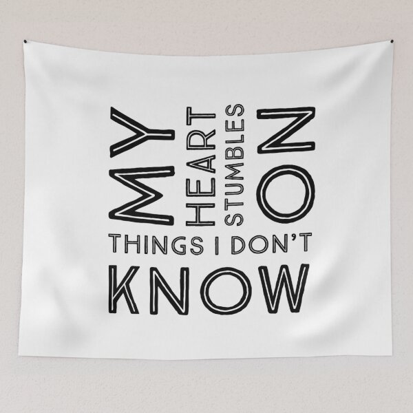 Item preview, my heart stumbles on things i don't know mumford and sons awake my soul designed and sold by jxsxfxnxgr.