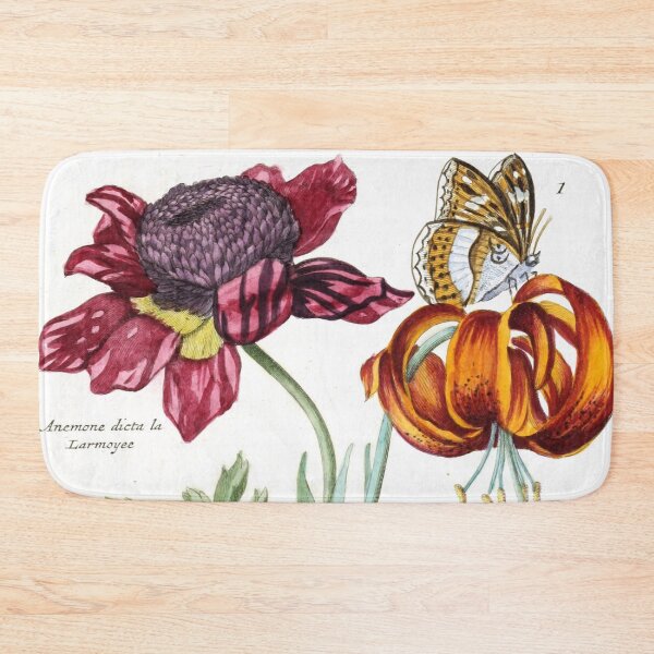 Item preview, Vintage Anemone and Lilium from Nederlandsch bloemwerk (1794) Print designed and sold by Douglas E. Welch Design and Photography.