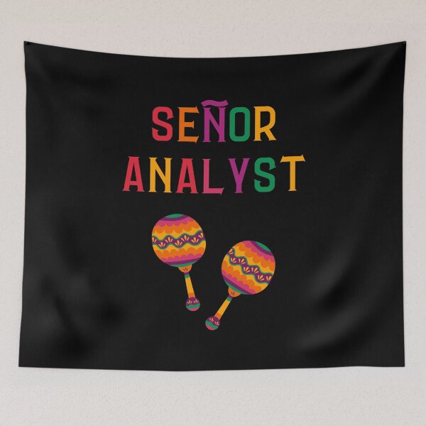 Item preview, Senor Analyst designed and sold by trendingatees.