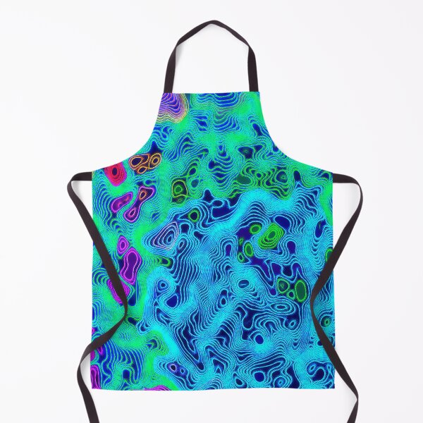 Item preview, Electric Contour Map designed and sold by mrthink.