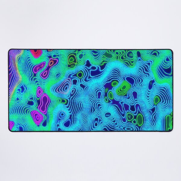 Item preview, Electric Contour Map designed and sold by mrthink.