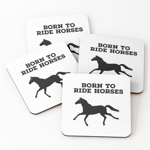 Item preview, Born to ride horses, text about horse, animal lover, horse addict phrase. designed and sold by AylaHarbich.