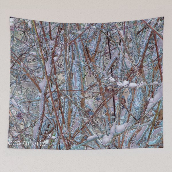 Item preview, Abstract Snow  designed and sold by Maureen Zaharie.