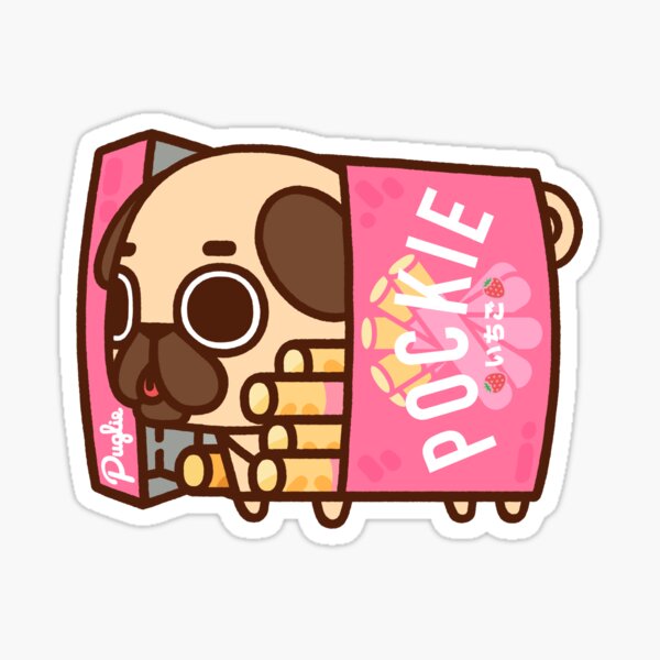 Vista previa del artículo con la obra «Fresa Pockie Puglie», diseñado y vendido por Puglie Pug.