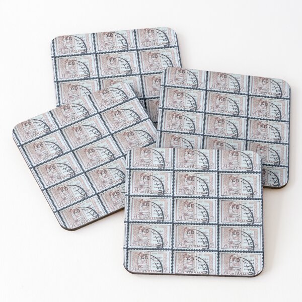 Item preview, Bible Pages Australia Vintage Postage Stamp designed and sold by Factory57.
