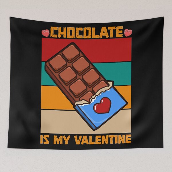 Item preview, Chocolate is my valentine designed and sold by SidTastic .