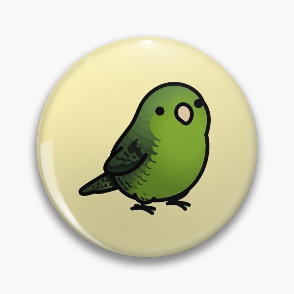 Item preview, Chubby Green Lineolated Barred Parakeet designed and sold by birdhism.