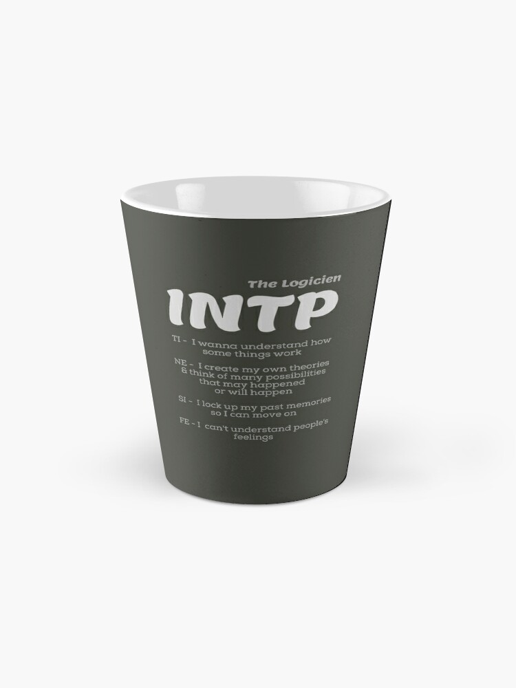 INTP MBTI Personality Type. Ti Ne Si Fe Sticker for Sale by Purestuff