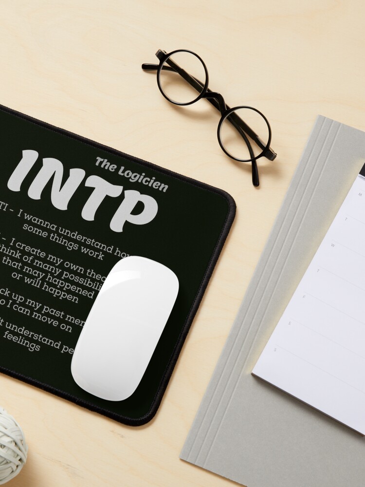 INTP MBTI Personality Type. Ti Ne Si Fe Sticker for Sale by Purestuff