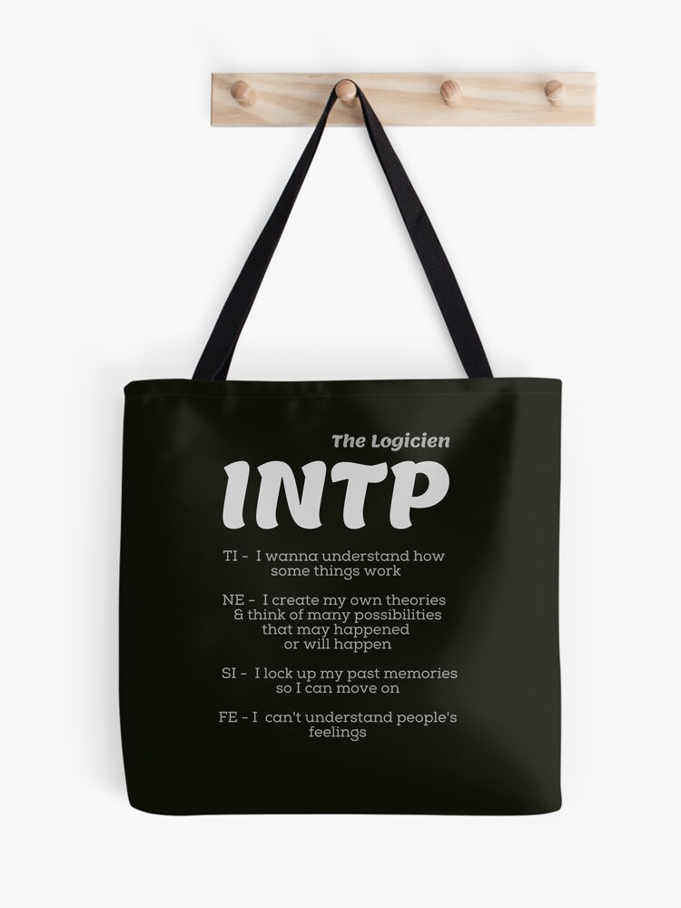 INTP MBTI Personality Type. Ti Ne Si Fe Sticker for Sale by Purestuff