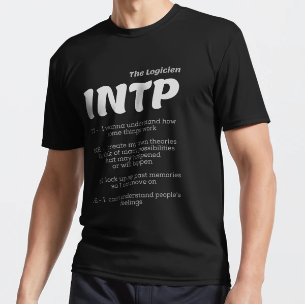 INTP MBTI Personality Type. Ti Ne Si Fe Sticker for Sale by Purestuff