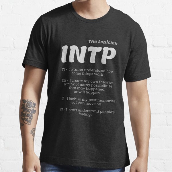 INTP MBTI Personality Type. Ti Ne Si Fe Sticker for Sale by Purestuff