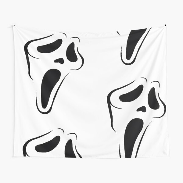 Ghostface Scream Tapestries for Sale