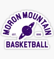 Moron Mountain Basketball Sticker