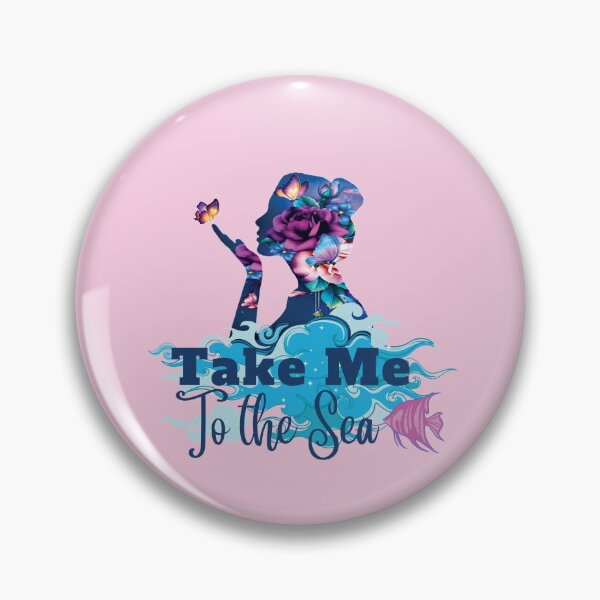 Item preview, Take Me to the Sea Butterfly Floral Girly Art designed and sold by Cute-Jory-Store.
