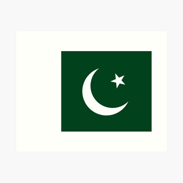 Pakistan Flag Giant XL Section Wall Art Poster O109