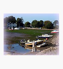 Photographer in Starcross Photographic Print