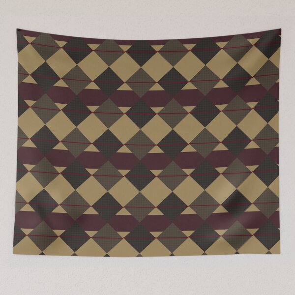 Item preview, Checkered Brown Plaid designed and sold by bloomingvine.
