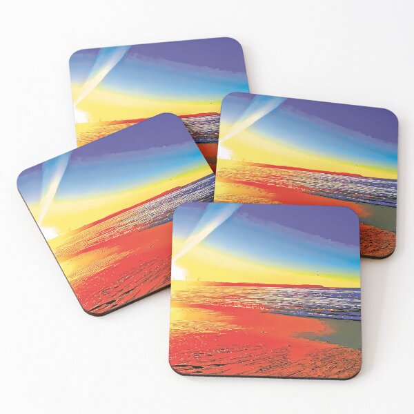 Item preview, Sunset At The Beach Cartoonize designed and sold by Social-Equality.