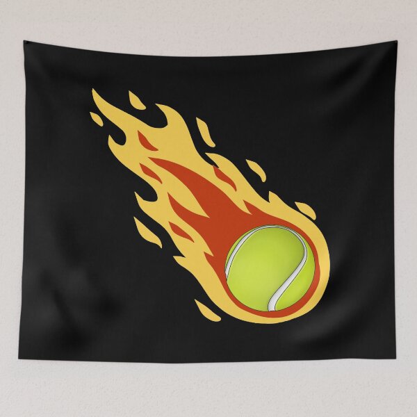 Item preview, Grand Slam Tennis Ball on Fire 4 designed and sold by OutofFocusShop.