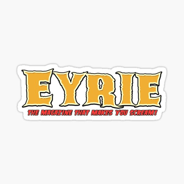 EYRIE MAgazine Horror Logo Sticker