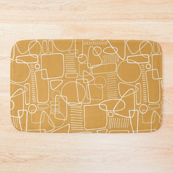 Item preview, Abstract Linework Geometrics - Yellow designed and sold by PaintInTheNight.