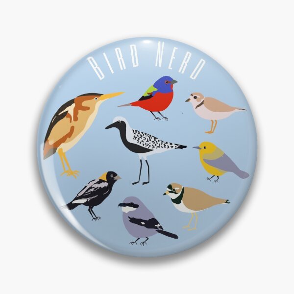 Item preview, Bird Nerd, Sky Blue designed and sold by Emily Lauryn.