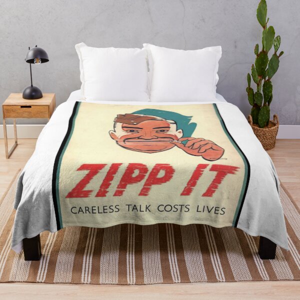 Item preview, zipp it careless talk costs lives designed and sold by Dany2000.